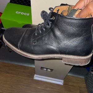 vintage black boots[ashton grey]